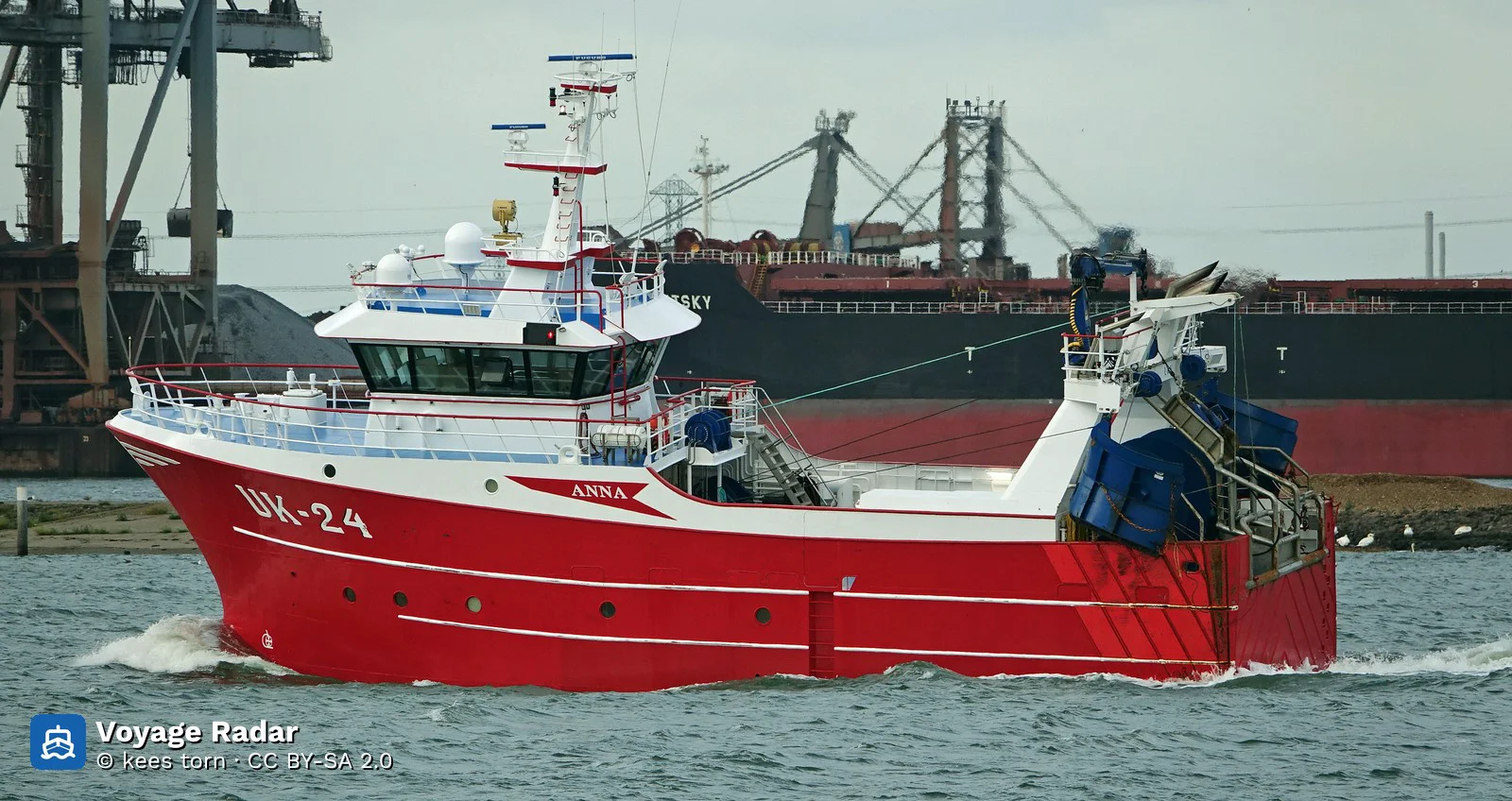 UK24 ANNA Fishing Vessel - Live Ship Tracker | MMSI 246424000 IMO ...